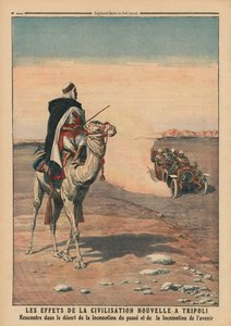 Effets de la nouvelle civilisation à Tripoli, illustration de 